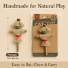 Silvervine Scarecrow Catnip Chew Toy