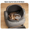 Neakasa Automatic Litter Box (M1) Open-Top Self-Cleaning Cat Litter Box, Automatic Cat Litter Box with APP Control, Odor-Free Waste Disposal Includes Trash Bags