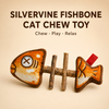 Silvervine Fishbone Cat Chew Toy