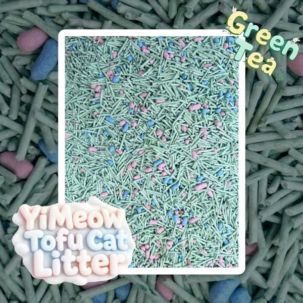 YiMeow Green Tea Polymer Tofu Cat Litter,  Ottawa Local Delivery Only, Please contact directly purchase from Other area