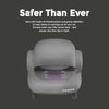 Neakasa M1 Plus + (Upgraded) Open-Top Self-Cleaning Cat Litter Box, Automatic Cat Litter Box with APP Control, Odor-Free Waste Disposal Includes Trash Bags
