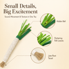 Scallion Silvervine Kicker Cat Toy