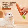 HANDWOVEN CARROT PAPER ROPE CAT TOY