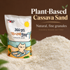Natural Cassava Cat Litter fine sand-like granules