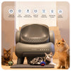 Neakasa M1 Plus + (Upgraded) Open-Top Self-Cleaning Cat Litter Box, Automatic Cat Litter Box with APP Control, Odor-Free Waste Disposal Includes Trash Bags